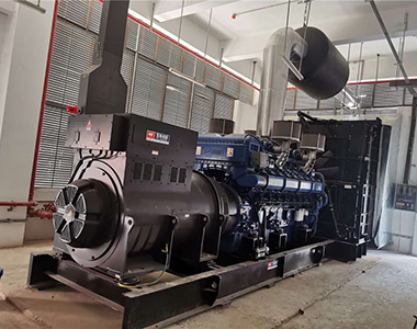 EvoTec 2000kw/10.5kv Hochspannungsgenerator für ein inländisches Rechenzentrumprojekt