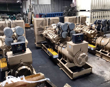 10 x 1000KW Alternatoren Paar mit Cummins Motoren - Südostasien Goldmine Projekt