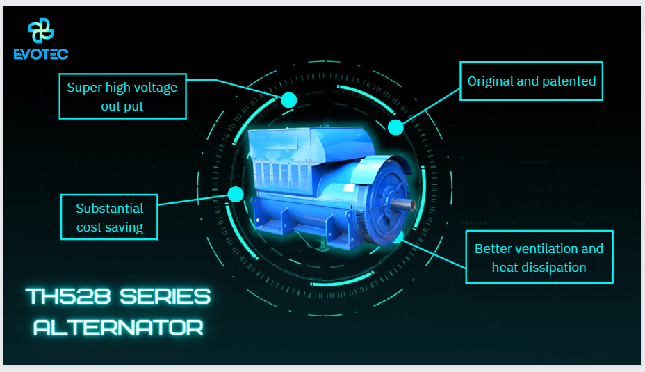 High-Standard Creates High-Performance Industrial Alternator