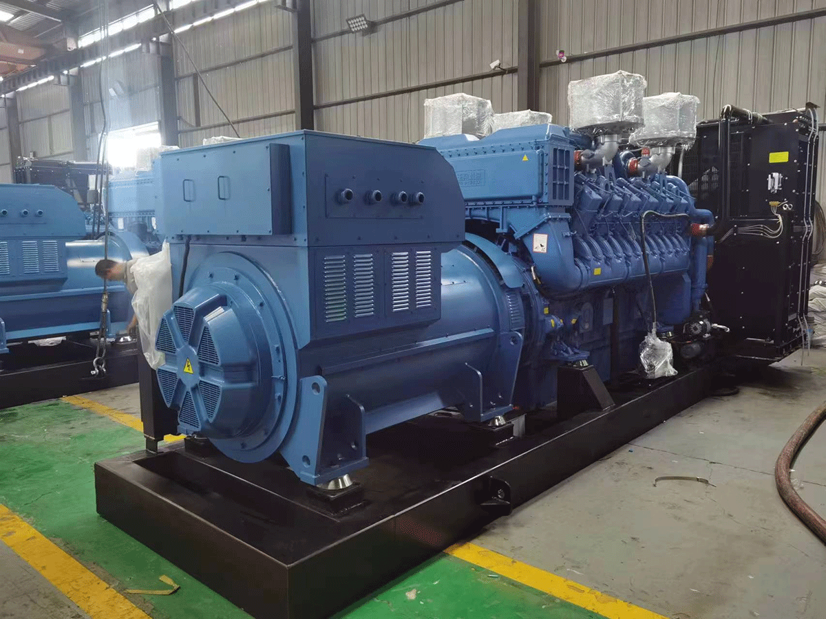 Big Data Center Projekt in Ordos City-2 x1800KW/10.5KV HV-Alternatoren