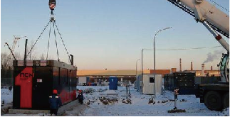 EVOTEC Weichai wird in einer Anlage in Nordeuropa eingesetzt (kann bei Temperaturen von -40 °C bis 40 °C stabil arbeiten)