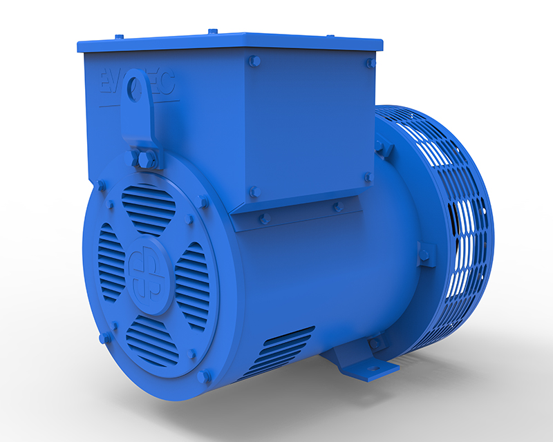 EVO168 Serie Industriealternator 8,5 / 27kVA, 400 / 480V, 50 / 60Hz, 4/6/8/10Pole